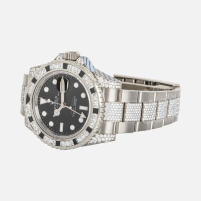 Rolex GMT-Master II 116759 SANR Yellow Gold Sapphire Ruby Bezel 40mm