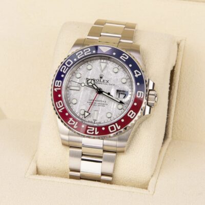 Rolex GMT-Master II 126719BLRO White Gold Pepsi Meteorite Dial 40mm