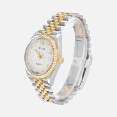 Rolex Datejust 126233 Yellow Gold Diamond Dial Anniversary 36mm