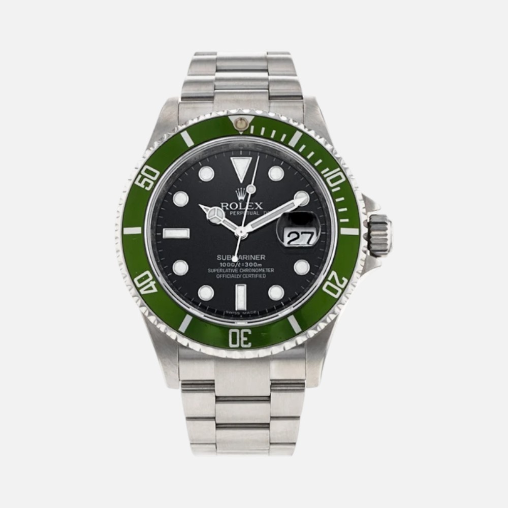 Rolex Submariner 16610LV “Kermit” Green Bezel 40mm Stainless Steel