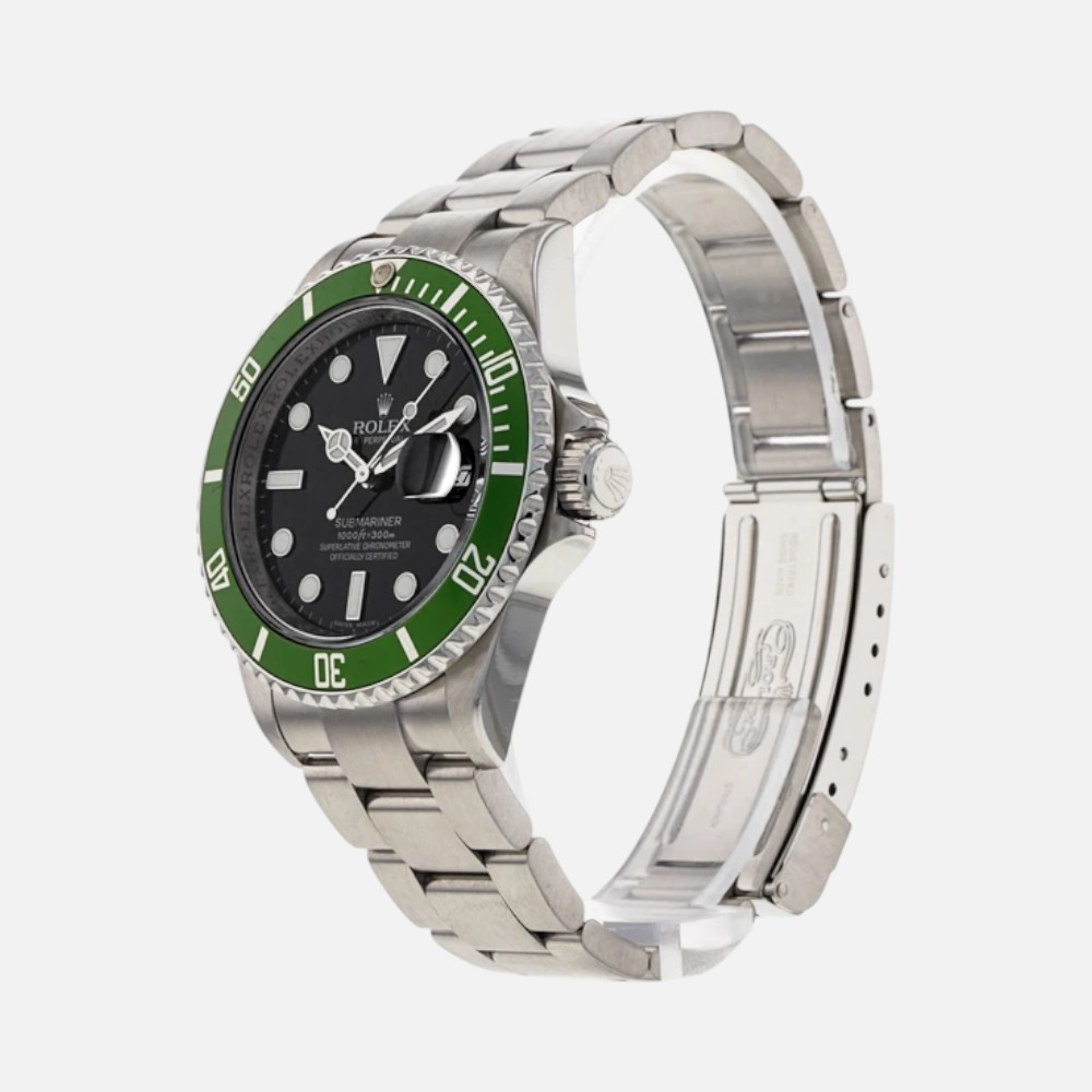 Rolex Submariner 16610LV “Kermit” Green Bezel 40mm Stainless Steel