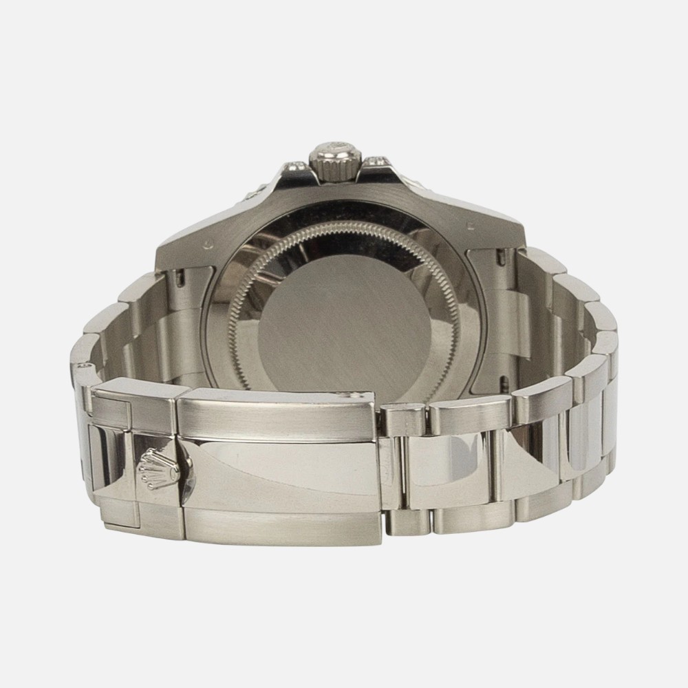 Rolex GMT-Master II 116759 Saru White Gold Diamond Sapphire Bezel 40mm