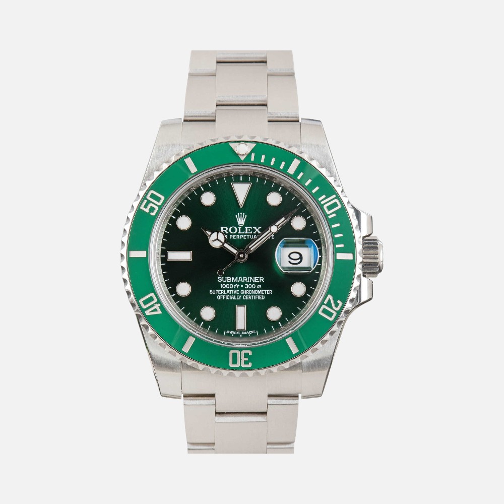 Rolex Submariner 116610LV Hulk Green Ceramic Bezel 40mm