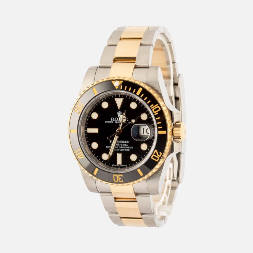 Rolex Submariner 116613 Black Dial Two-Tone Steel Gold 40mm