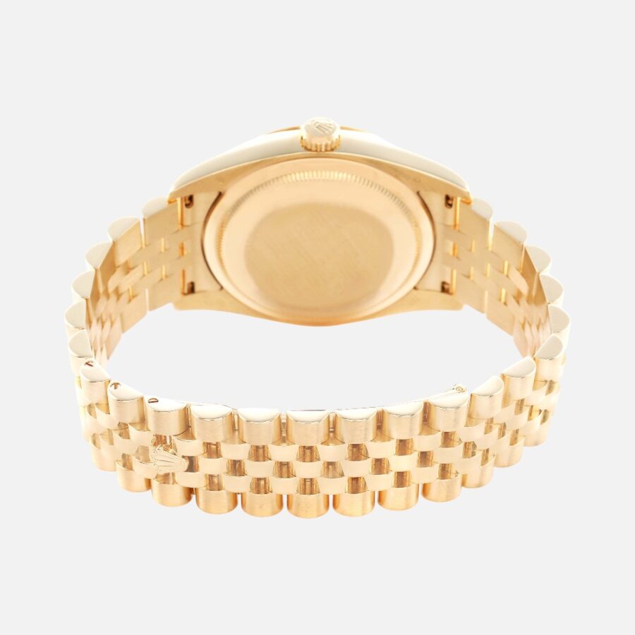 Rolex Datejust 116238 Yellow Gold Champagne Roman Dial 36mm
