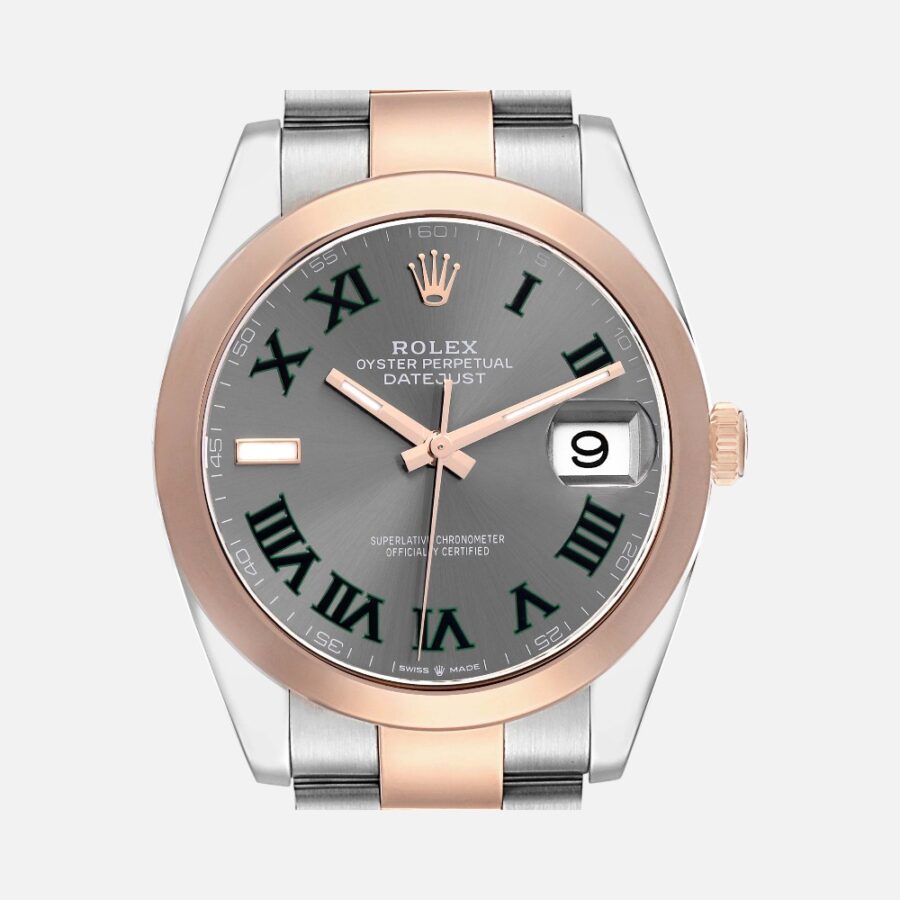 Rolex Datejust 41 126301 Wimbledon Dial Steel Everose Gold 41mm