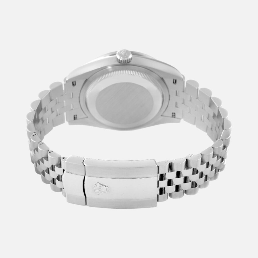 Rolex Datejust 126284 Silver Diamond Dial Steel 41mm