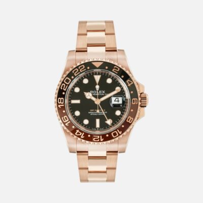 Rolex GMT-Master II 126715CHNR Everose Gold Brown Black Bezel 40mm