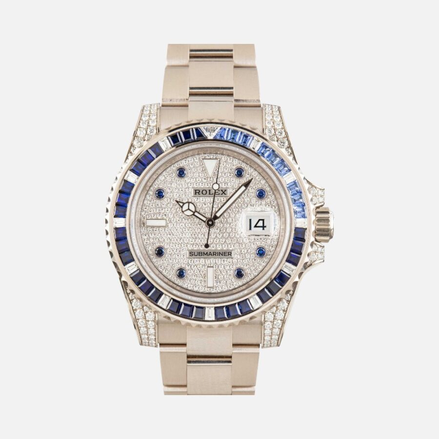 znhgjhbf (2) Rolex Submariner 116659 Sapphire & Diamond Bezel Platinum 40mm