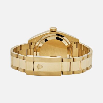 Rolex Sky-Dweller 326938 Yellow Gold Champagne Dial Arabic Numerals