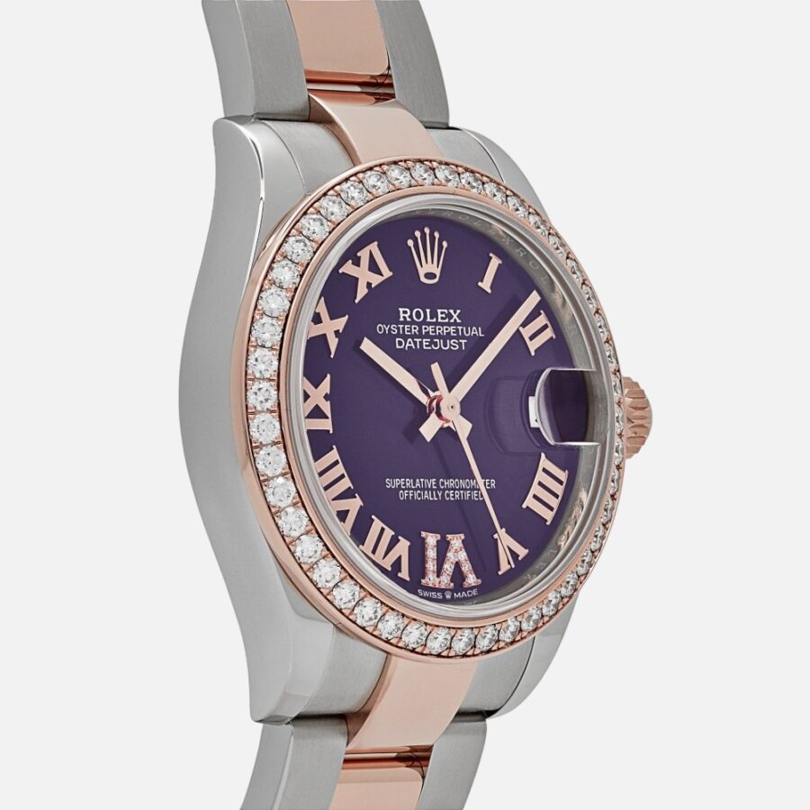 Rolex Datejust 31 278381RBR Aubergine Purple Dial Two-Tone