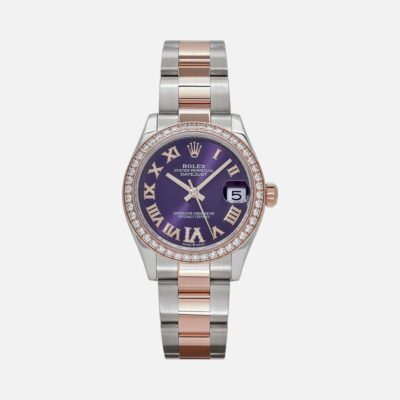Rolex Datejust 31 278381RBR Aubergine Purple Dial Two-Tone