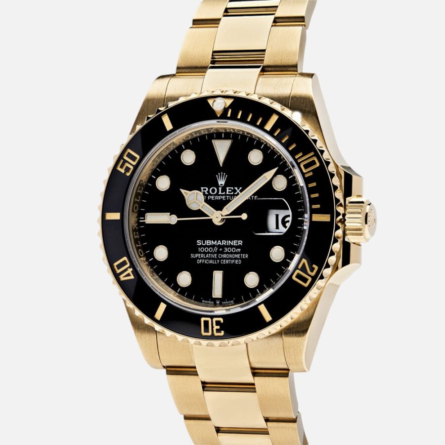 Rolex Submariner Date 126618LN Yellow Gold Black Dial 40mm
