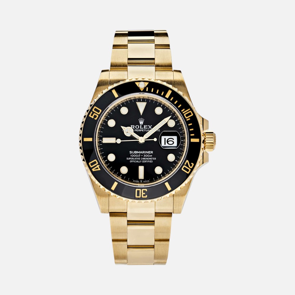 Rolex Submariner Date 126618LN Yellow Gold Black Dial 40mm