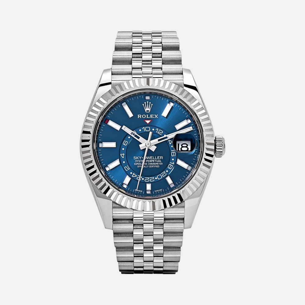 Rolex Sky-Dweller 326934 Stainless Steel Blue Dial Jubilee 42mm