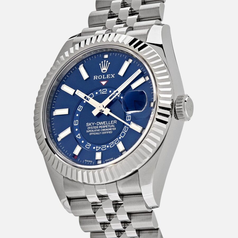 Rolex Sky-Dweller 326934 Stainless Steel Blue Dial Jubilee 42mm