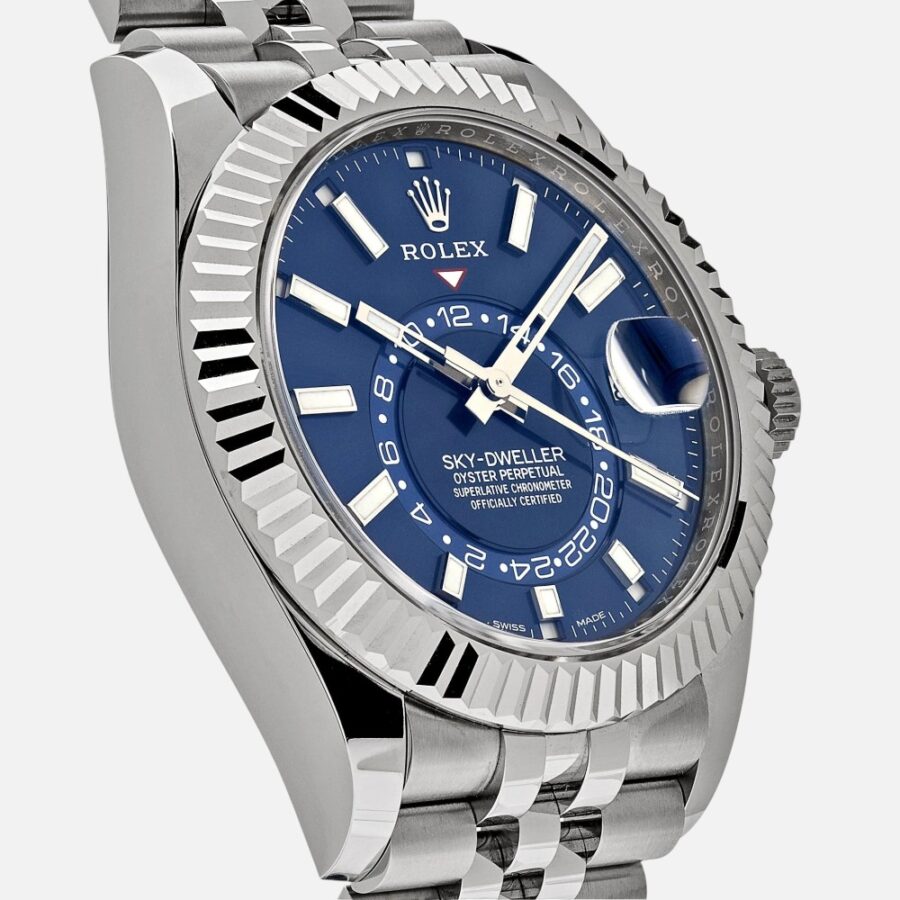 Rolex Sky-Dweller 326934 Stainless Steel Blue Dial Jubilee 42mm