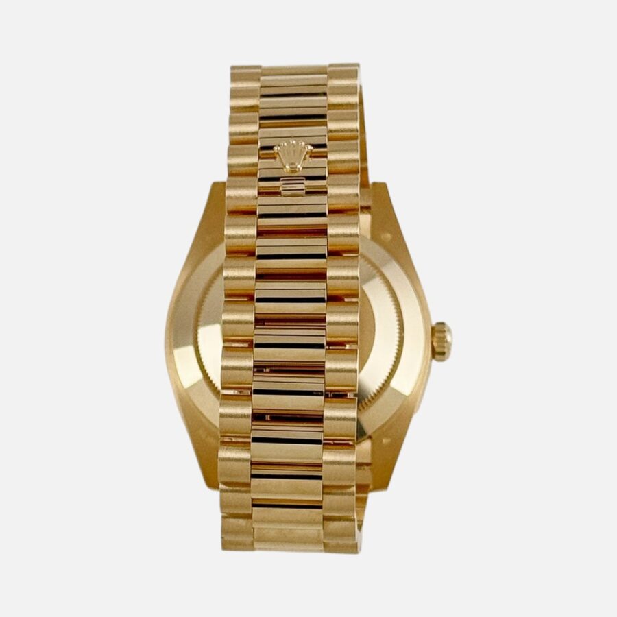 Rolex Day-Date 40 228348RBR Diamond Dial Bezel Yellow Gold