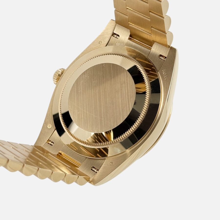 Rolex Day-Date 40 228348RBR Diamond Dial Bezel Yellow Gold