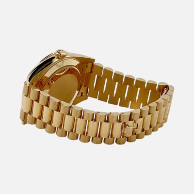 Rolex Day-Date 40 228348RBR Diamond Dial Bezel Yellow Gold