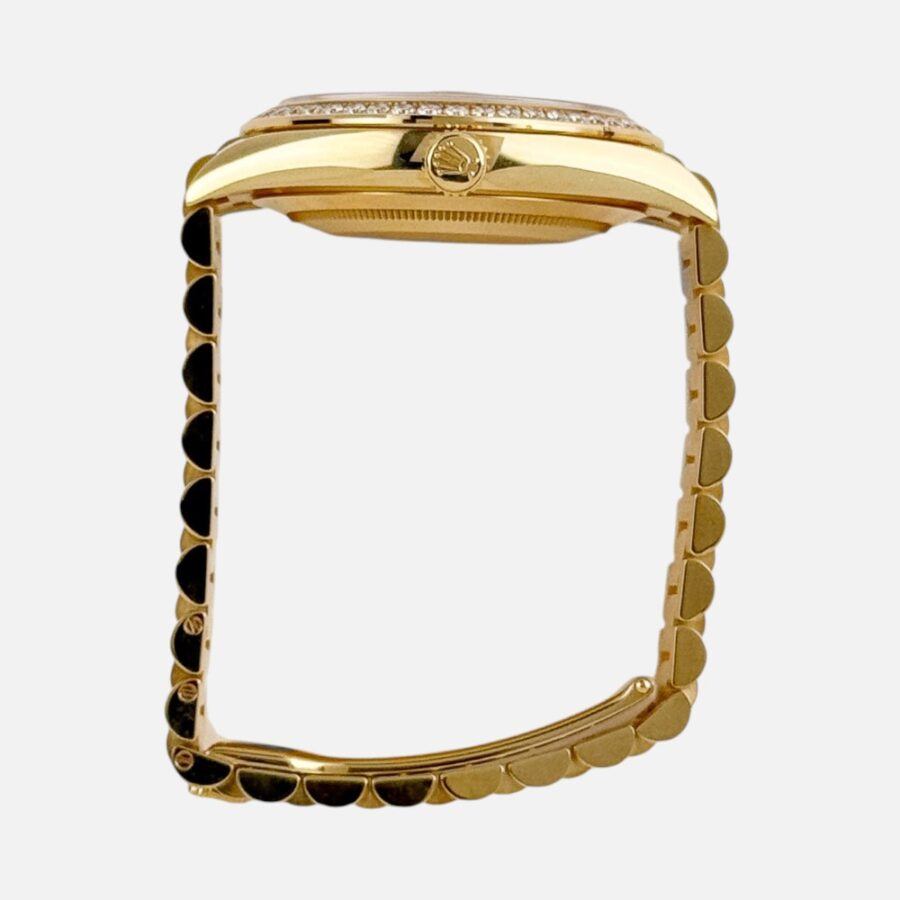 Rolex Day-Date 40 228348RBR Diamond Dial Bezel Yellow Gold