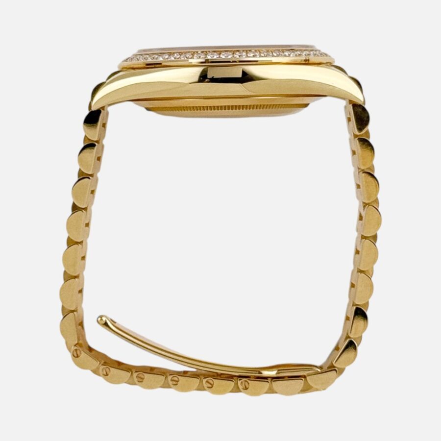 Rolex Day-Date 40 228348RBR Diamond Dial Bezel Yellow Gold