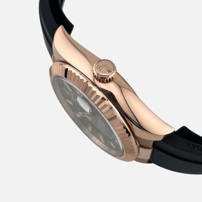 Rolex Sky-Dweller 336235 Everose Gold Slate Rhodium Dial