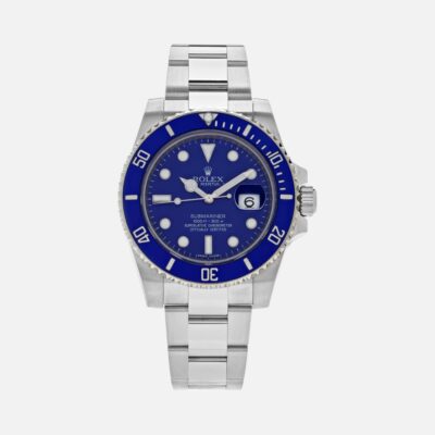 Rolex Submariner Date 116619LB Smurf Blue Dial White Gold 40mm
