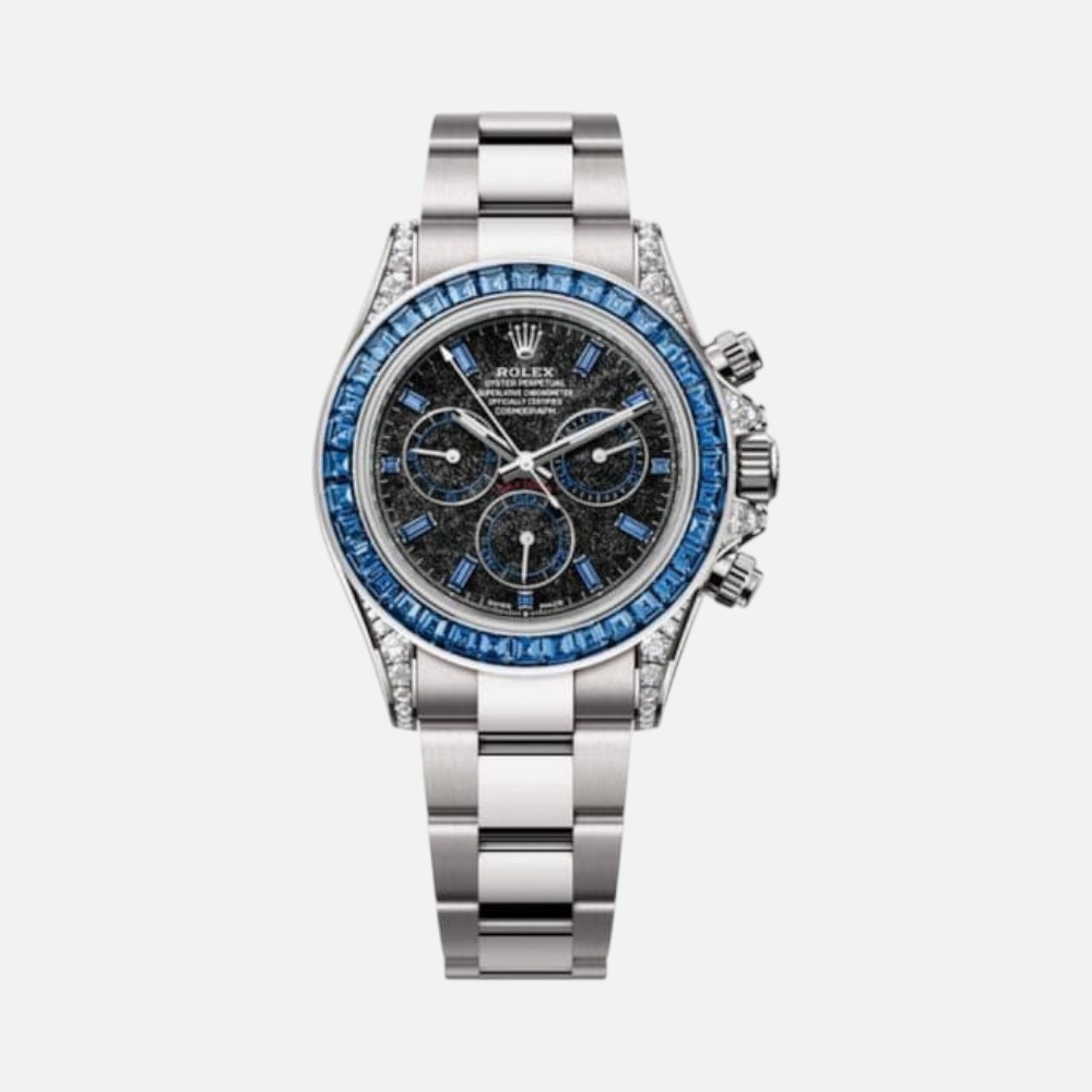 Rolex Daytona 126599TSA White Gold Silver Sheen Obsidian Dial 40mm