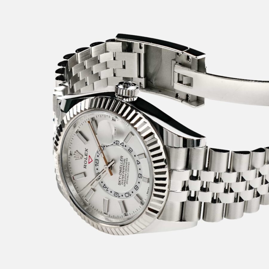 Rolex Sky-Dweller 326934 Stainless Steel White Dial 42mm