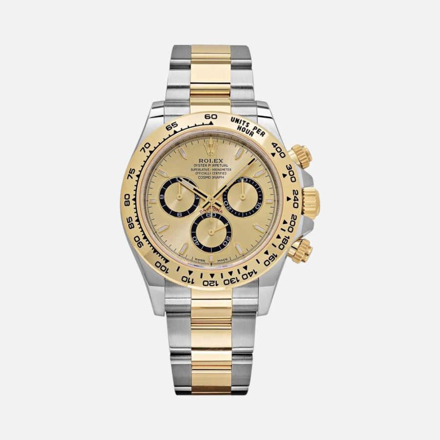 dskjghufdjjhndvhbj (2) Rolex Daytona 126503 Champagne Dial Two-Tone Steel & Gold 40mm