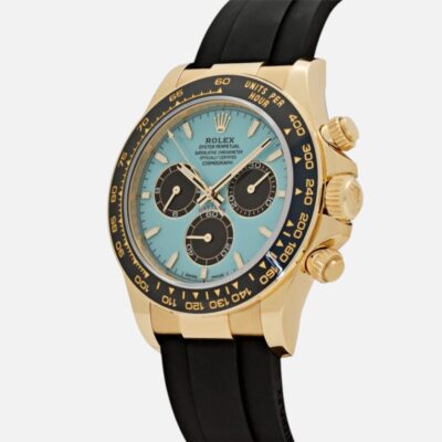 Rolex Daytona 126518LN Yellow Gold Turquoise Dial 40mm