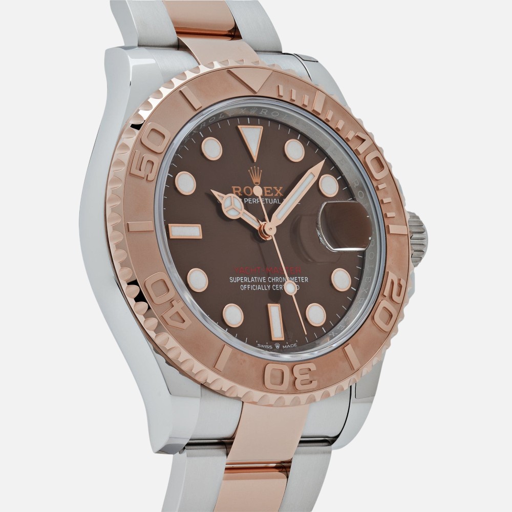 Rolex Yacht-Master 40 126621 Chocolate Dial Steel Everose Gold