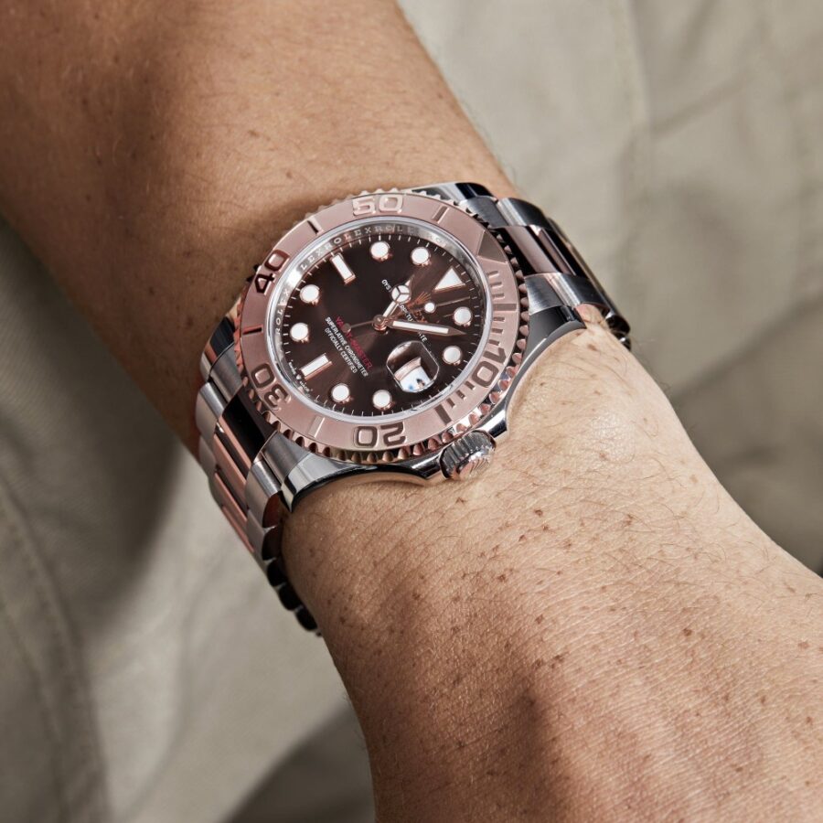 Rolex Yacht-Master 40 126621 Chocolate Dial Steel Everose Gold