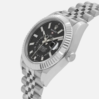 Rolex Sky-Dweller 326934 Stainless Steel Black Dial 42mm