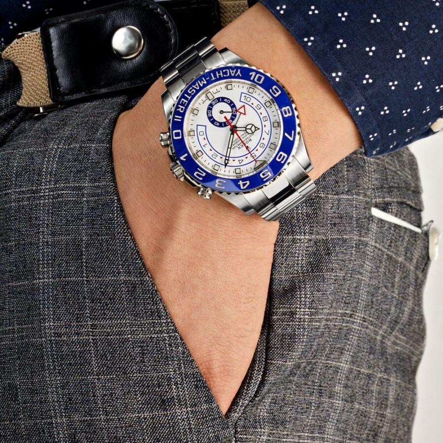 Rolex Yacht-Master II 116680 White Dial Stainless Steel 44mm