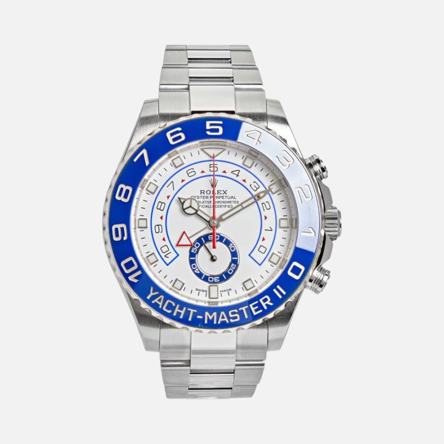ghcgjvavw (2) Rolex Yacht-Master II 116680 White Dial Stainless Steel 44mm