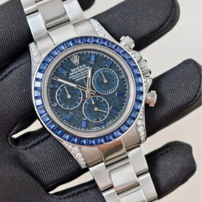 Rolex Daytona 126599TSA White Gold Obsidian Dial Sapphire Bezel