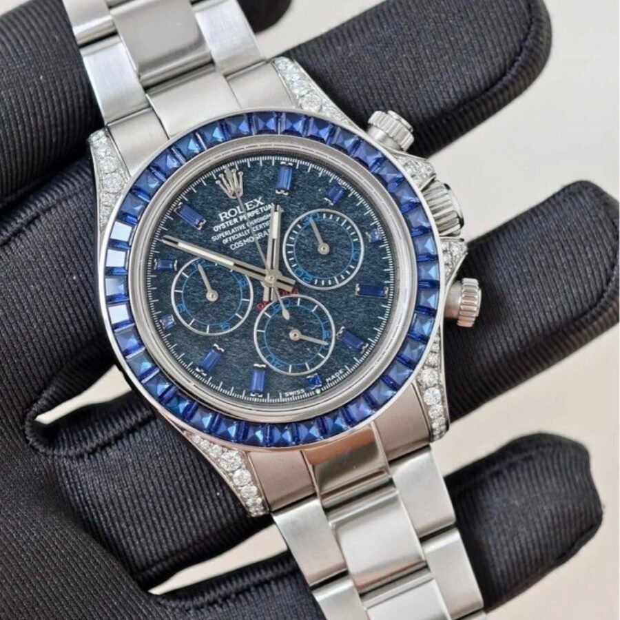 Rolex Daytona 126599TSA White Gold Obsidian Dial Sapphire Bezel