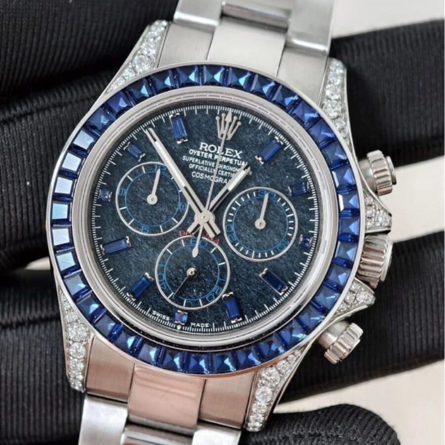 Rolex Daytona 126599TSA White Gold Obsidian Dial Sapphire Bezel