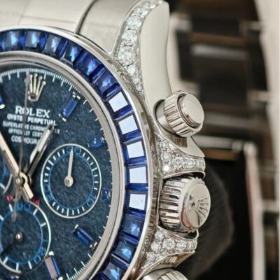 Rolex Daytona 126599TSA White Gold Obsidian Dial Sapphire Bezel
