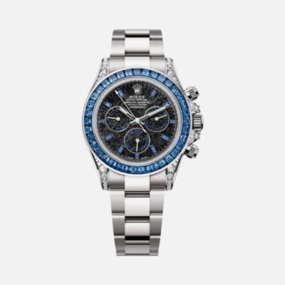 Rolex Daytona 126599TSA White Gold Obsidian Dial Sapphire Bezel