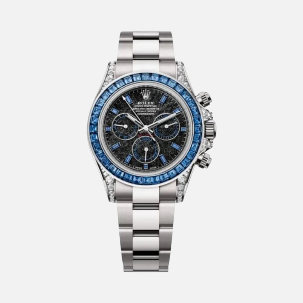 Rolex Daytona 126599TSA White Gold Obsidian Dial Sapphire Bezel