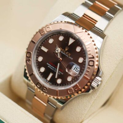 Rolex Yacht-Master 116621 Brown Dial Steel Everose Gold 40mm