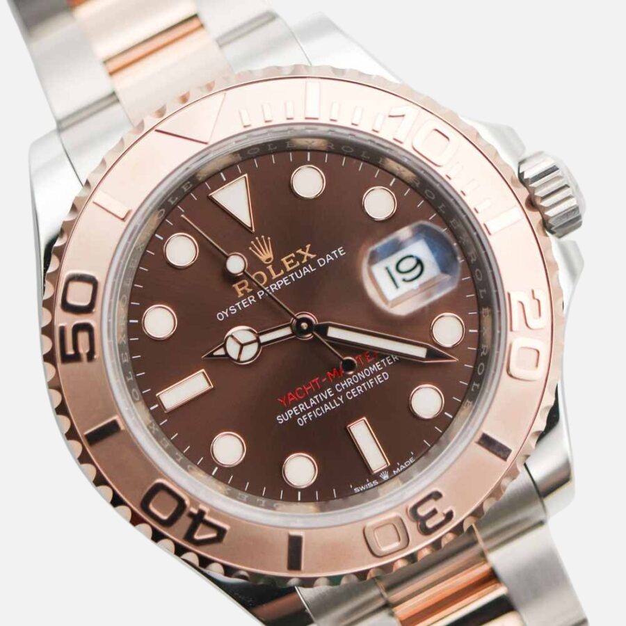 Rolex Yacht-Master 116621 Brown Dial Steel Everose Gold 40mm