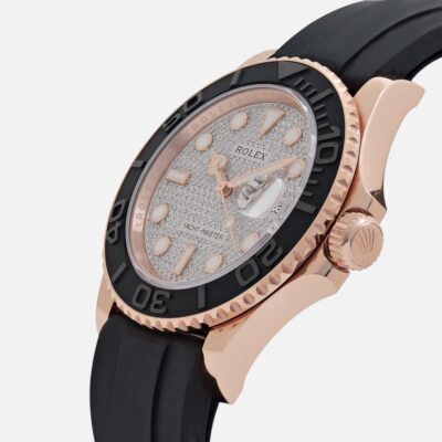 Rolex Yacht-Master 40 116655 Everose Gold Pavé Diamond Dial