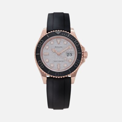 Rolex Yacht-Master 40 116655 Everose Gold Pavé Diamond Dial