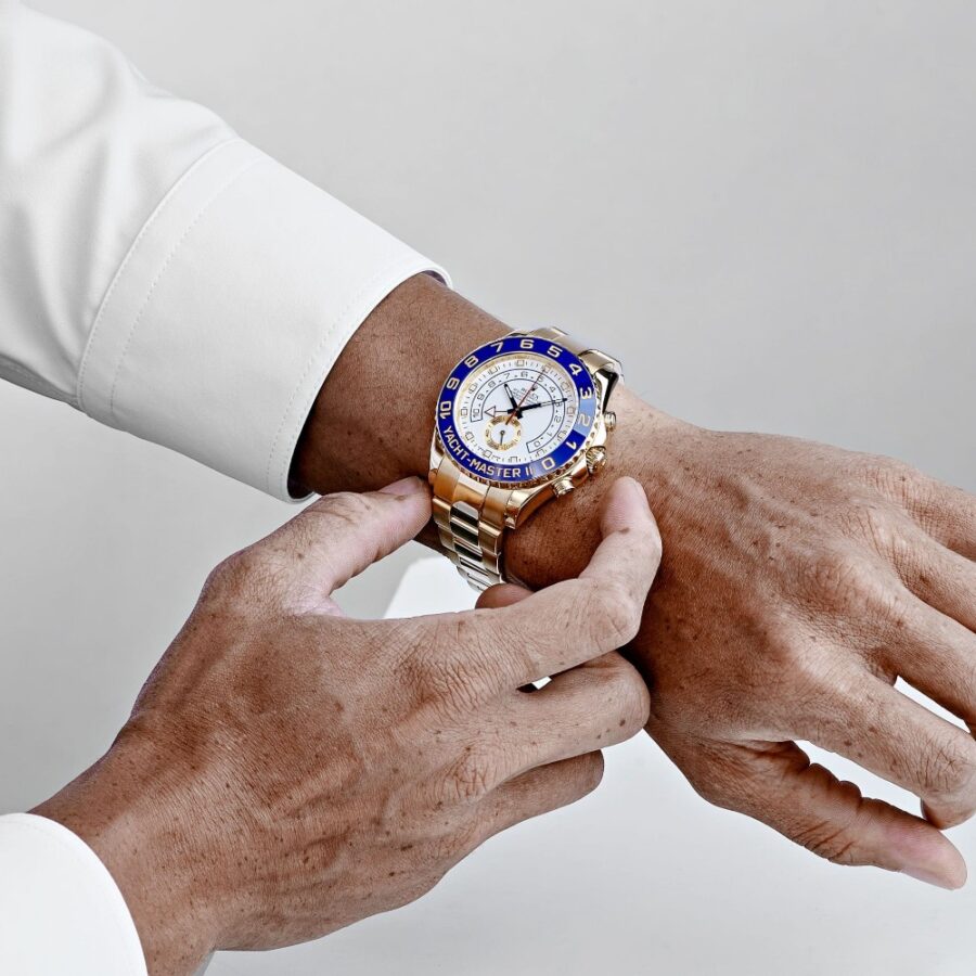 Rolex Yacht-Master 42 226658 Yellow Gold Oysterflex