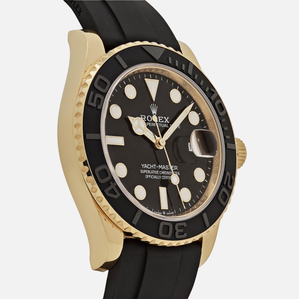 Rolex Yacht-Master 42 226658 Yellow Gold Oysterflex 42mm