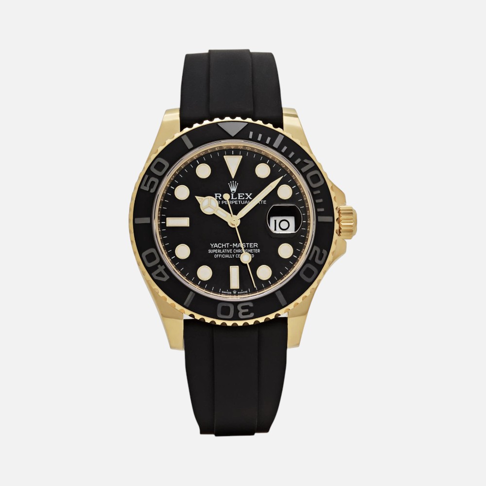 Rolex Yacht-Master 42 226658 Yellow Gold Oysterflex 42mm